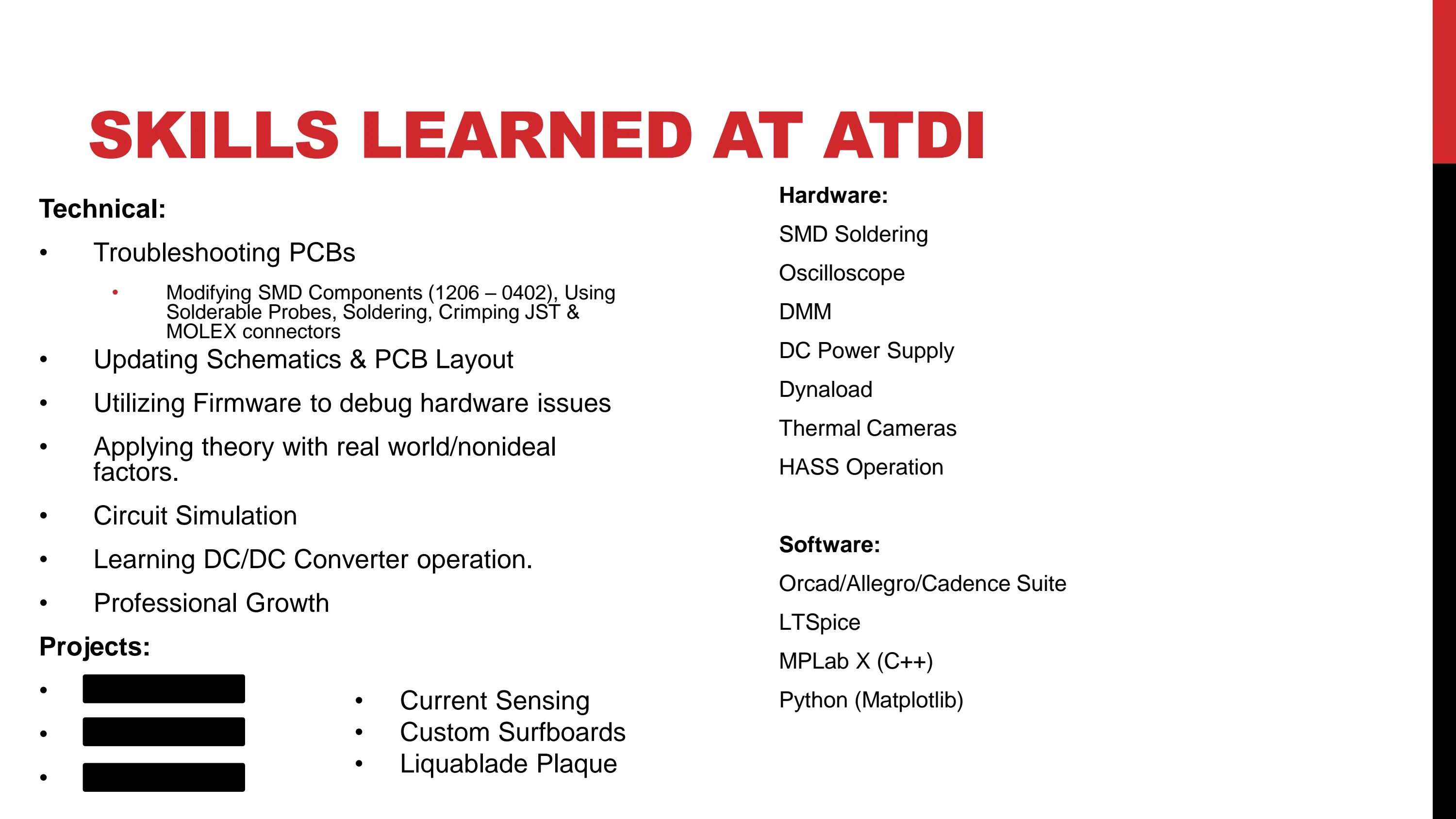 Astrodyne Testing